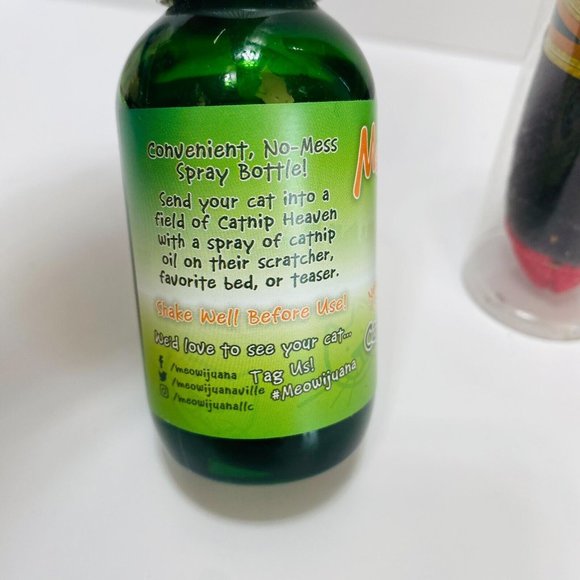 Meowijuana Catnip Spray & Catnip Cigar Toy For Cats Fun - Picture 7 of 8